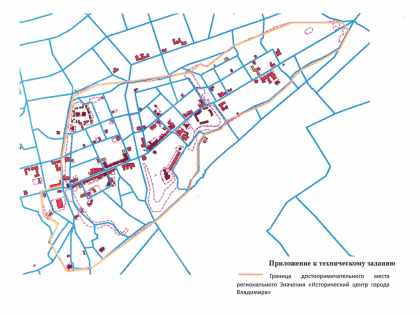 Топографическая съемка исторического центра Владимира