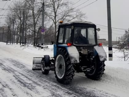 Уборка улично-дорожной сети: 16 февраля