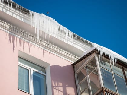 Праздники завершаются, наступает сезон сосулек