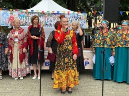 Фестиваль хоровых коллективов в парке Липки во Владимире