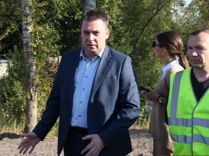 Дмитрий Наумов поручил провести качественное благоустройство территории вдоль Рпенского проезда