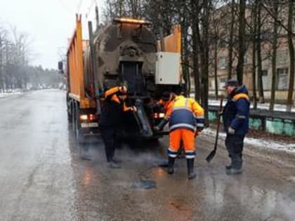 Уборка и ремонт улично-дорожной сети 5 марта
