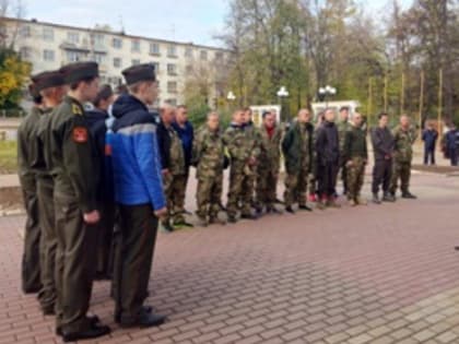 Владимирские контрактники начинают подготовку к специальной военной операции