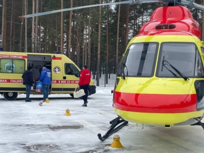 Тяжелобольных пациентов из Мурома на вертолете доставили в Москву