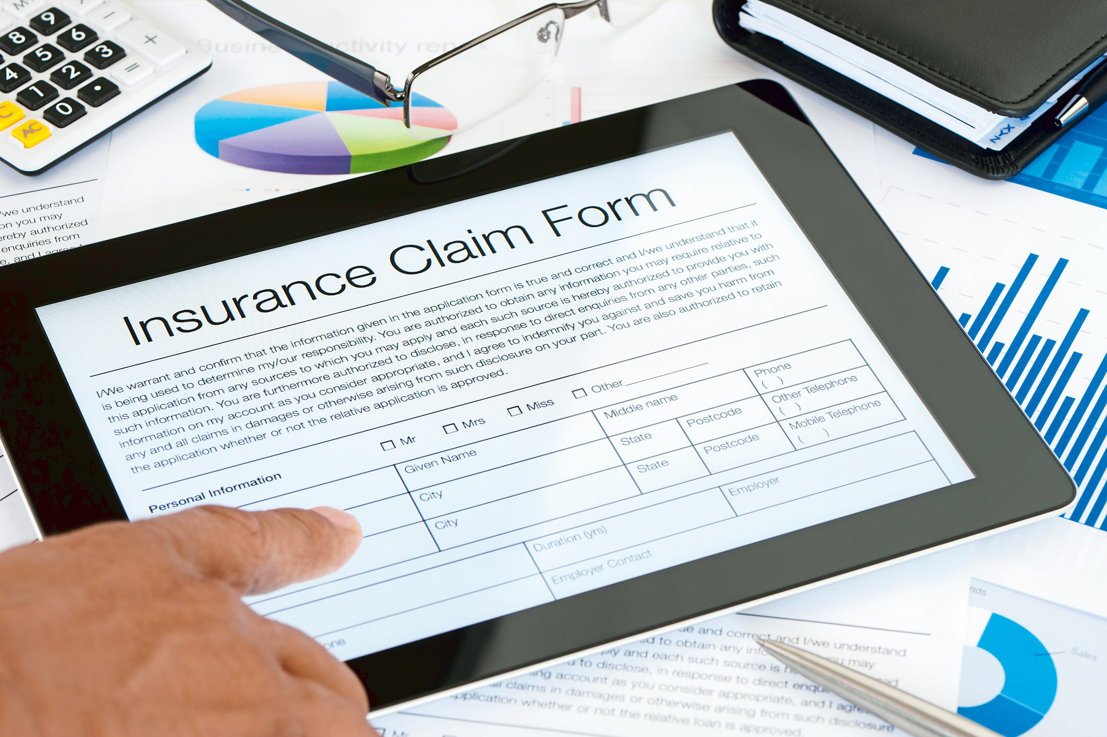 easy insurance claim steps