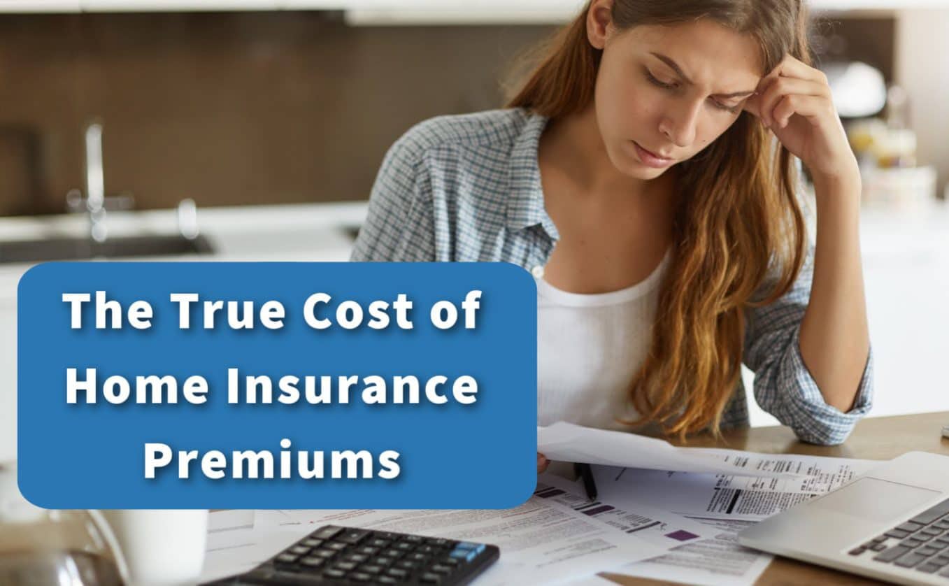 Woman browsing documents being worried