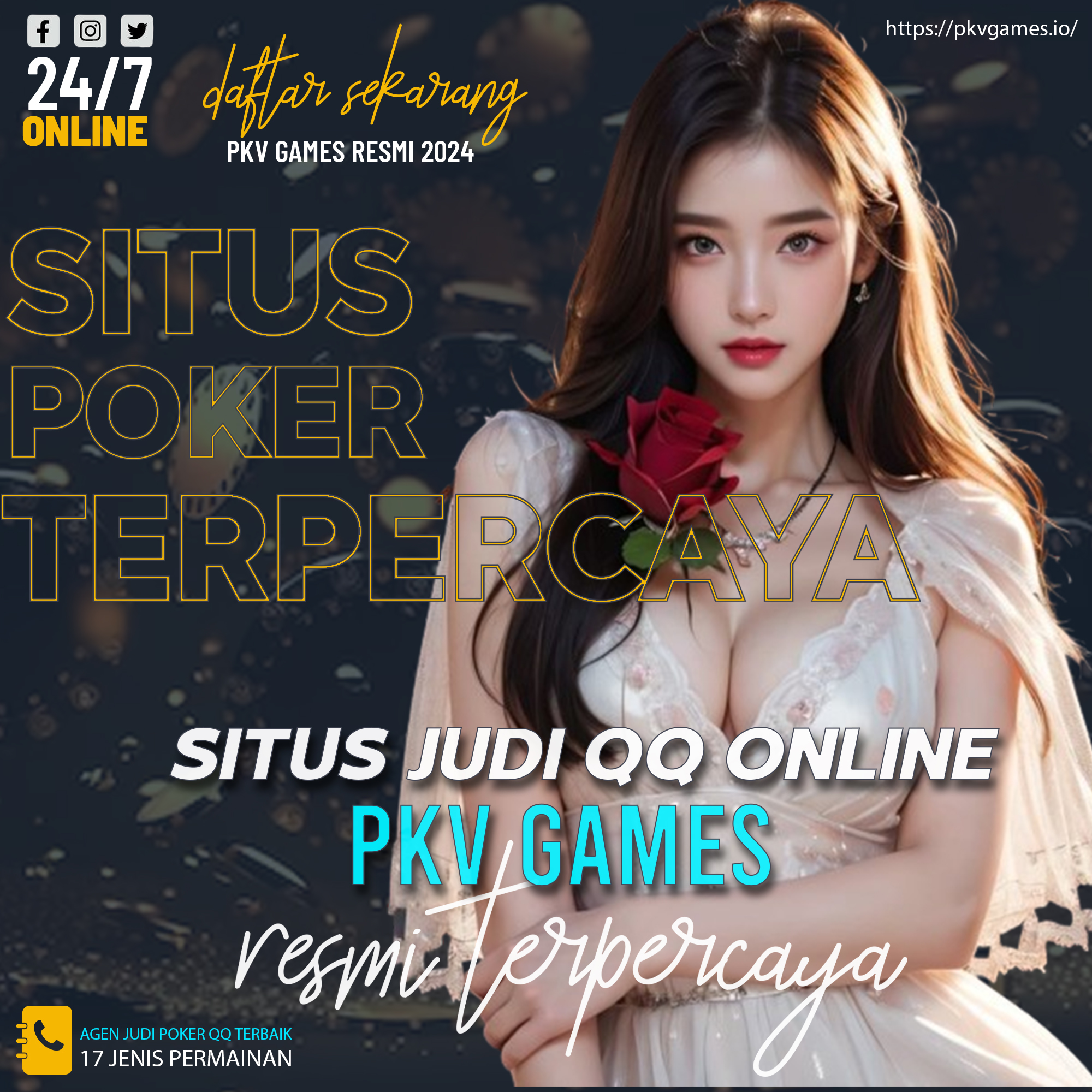 #Pkv Games : Daftar dan Login Situs Judi QQ Pkv Games Poker Online Terpercaya