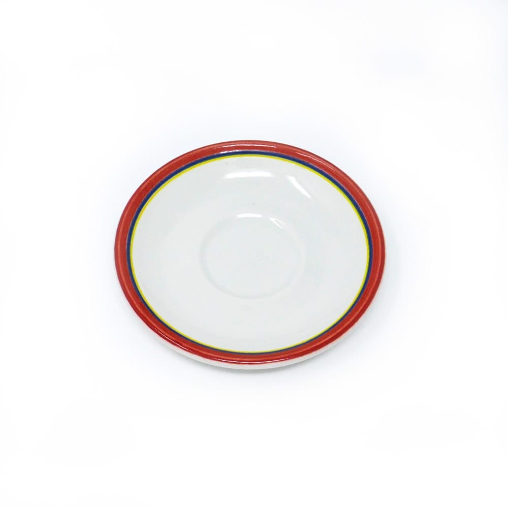 Soucoupe Tasse / Mug / Soucoupe Dudson Calypso RED - 5 7/8 po · 36/caisse — image 2