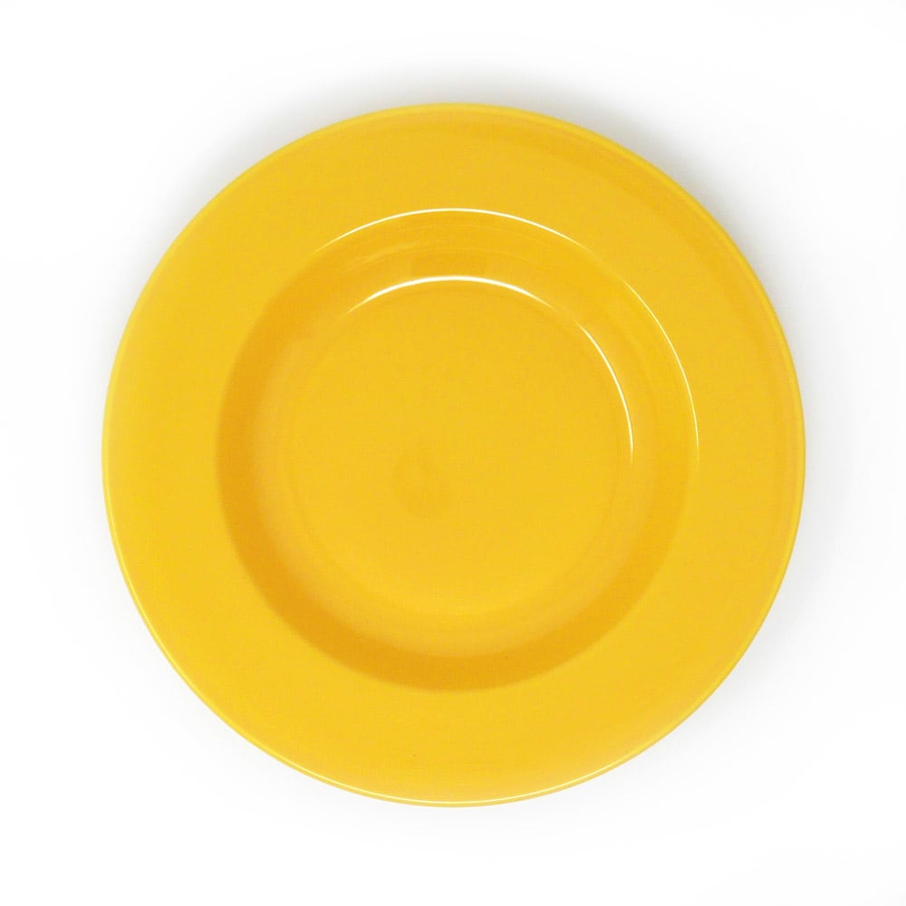 Assiette creuse Dudson Paintbox Marigold - Assiette à pâtes/soupe · 11 3/8 po · 12/caisse — image 1