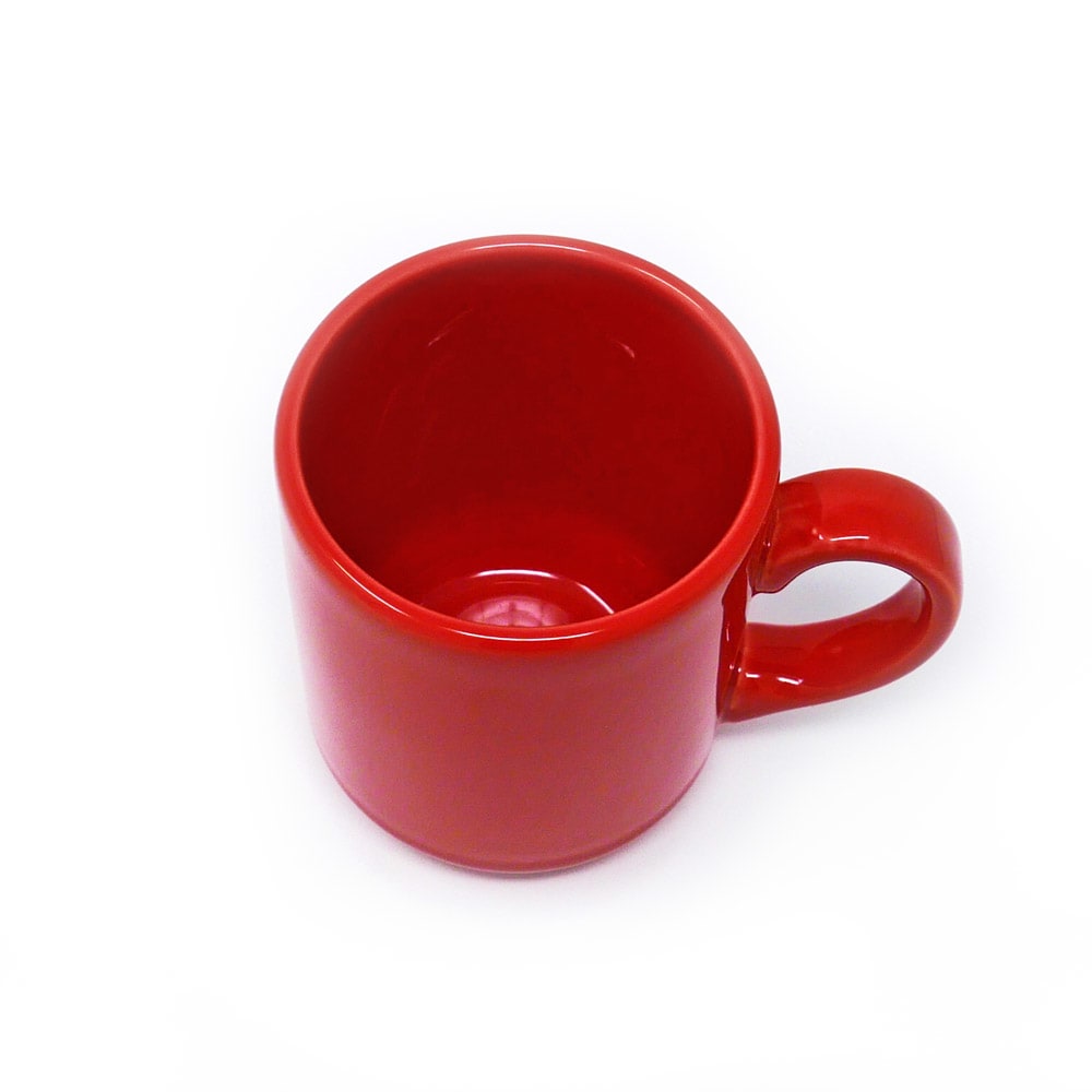 Mug Tasse / Mug / Soucoupe Dudson Paintbox Flame Red - 11.5 oz · 14/caisse — image 2