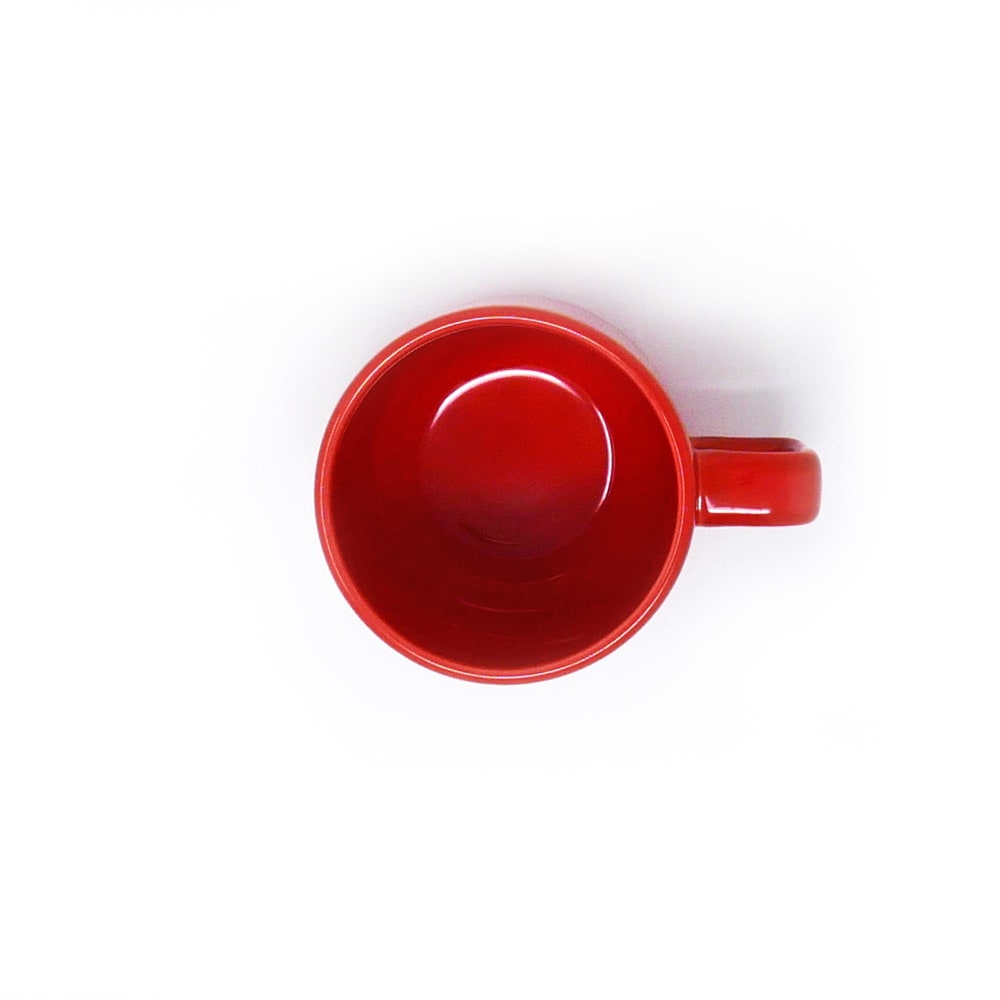 Tasse à café Dudson Paintbox Flame Red Beaker - 9.5 oz · 36/caisse — image 3