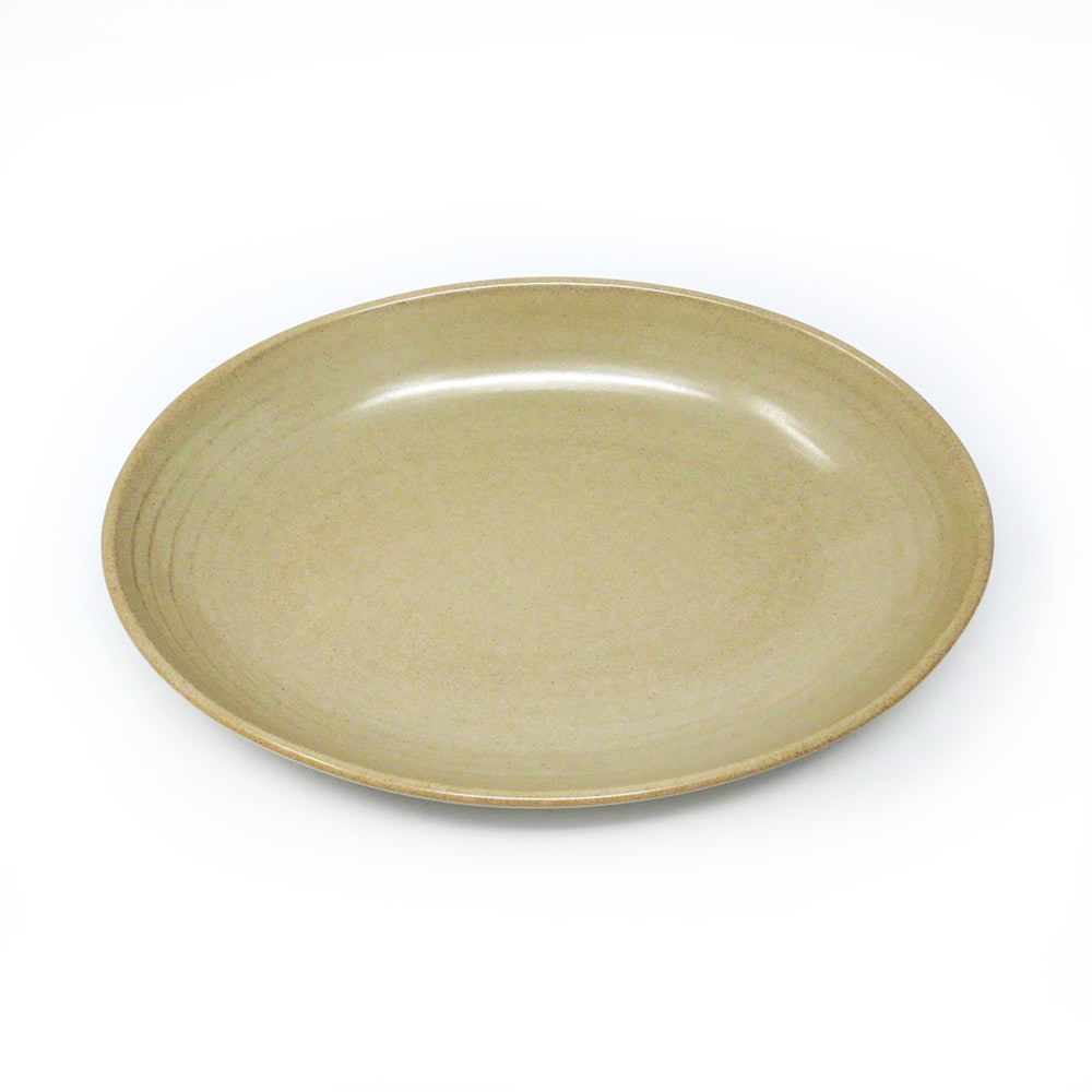 Assiette creuse Dudson Evo Sand - Assiette creuse ovale · 10 3/4 po · 12/caisse — image 2