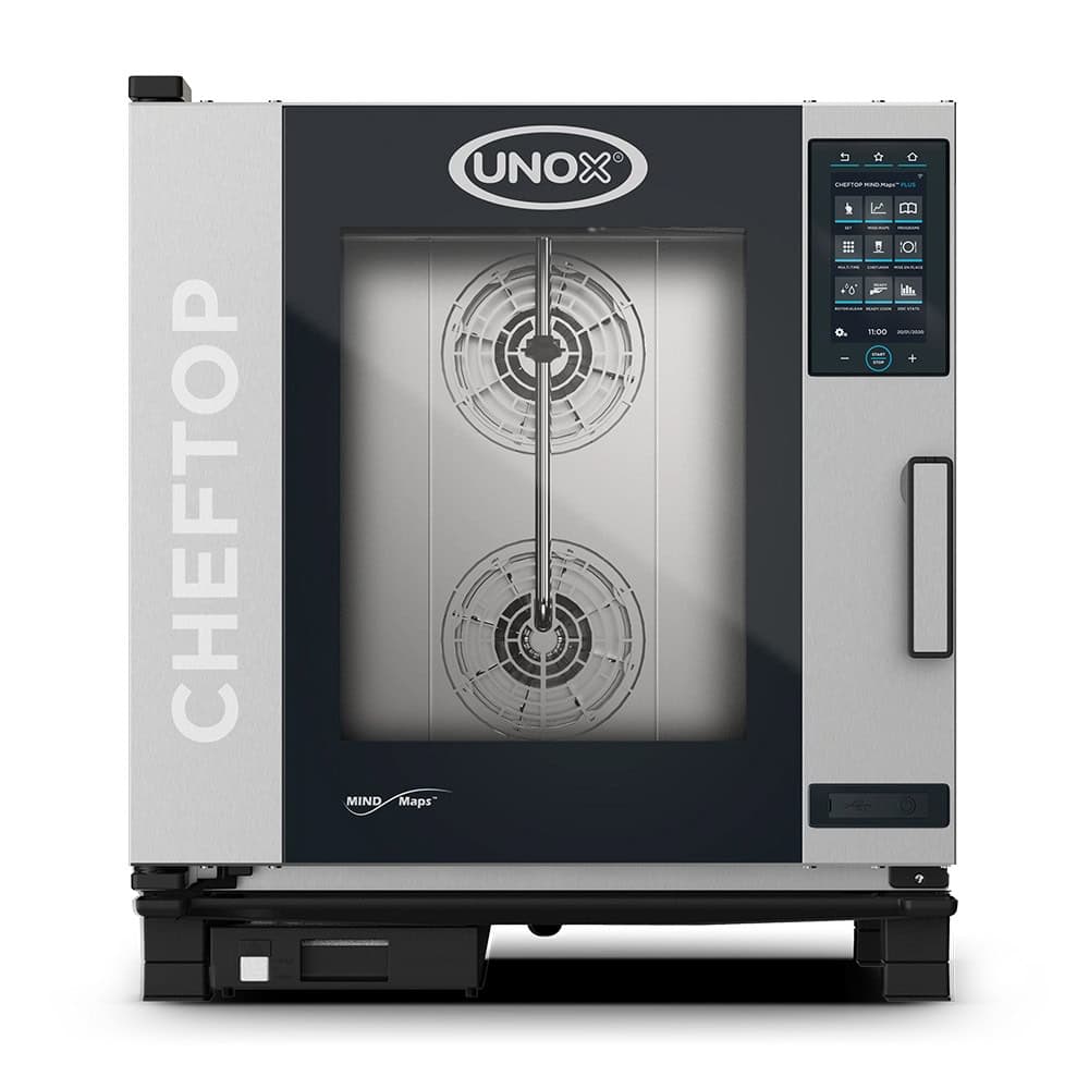 Four mixte professionnel de comptoir électrique UNOX CHEFTOP MIND.Maps™ COUNTERTOP PLUS