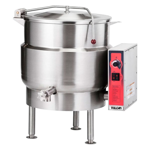VULCAN K20EL - Marmite vapeur électrique stationnaire de 20 gallons