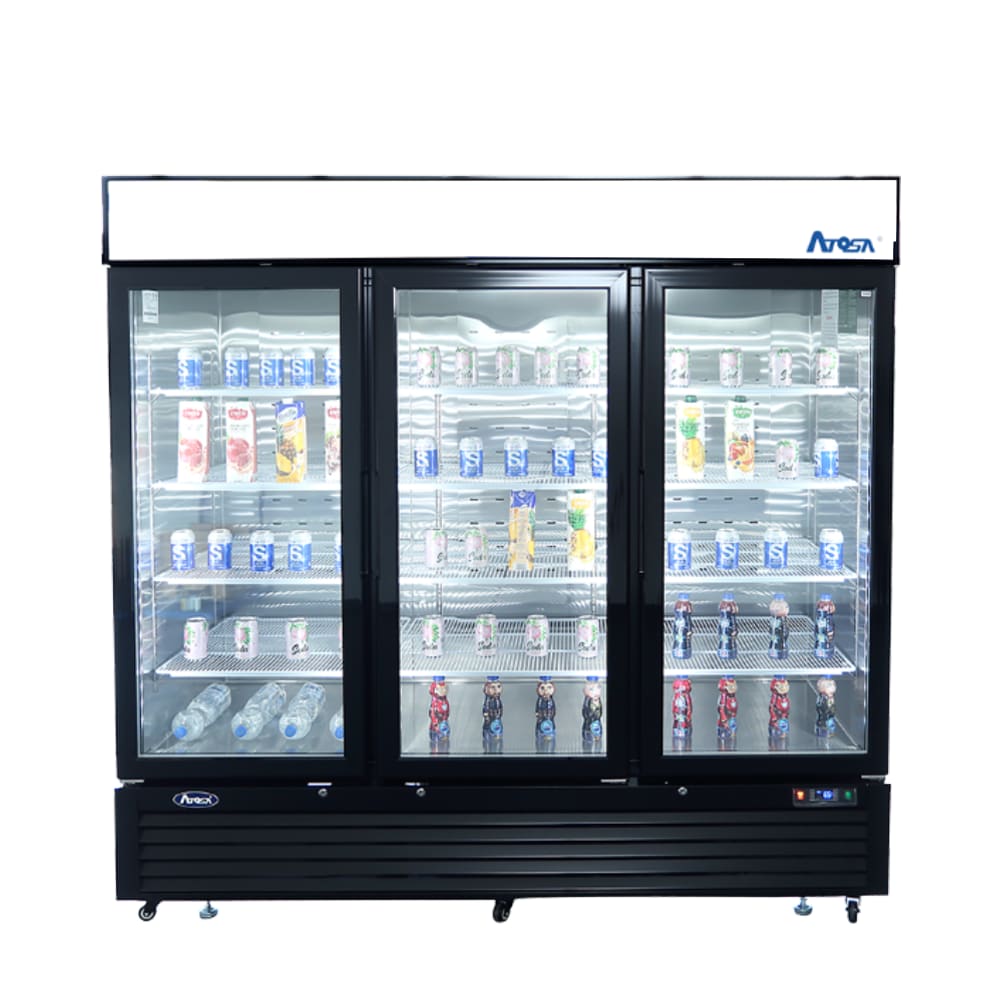 Congélateur 3 portes vitrées Atosa MCF8728GR