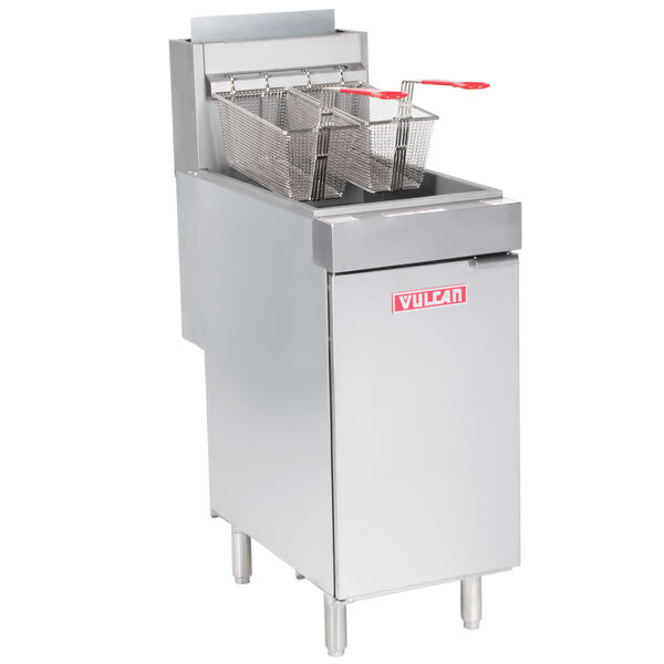 Friteuse au sol monobac gaz propane Vulcan LG400-2