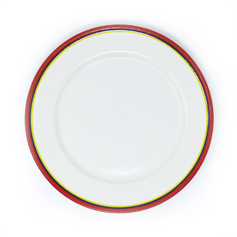 Assiette plate Dudson Calypso RED - 10 po · 12/caisse