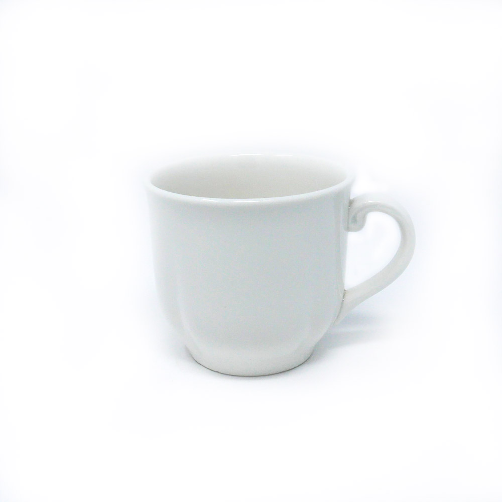 Tasse à café Dudson Plain White Sonata - 3 1/8 po · 17 unités