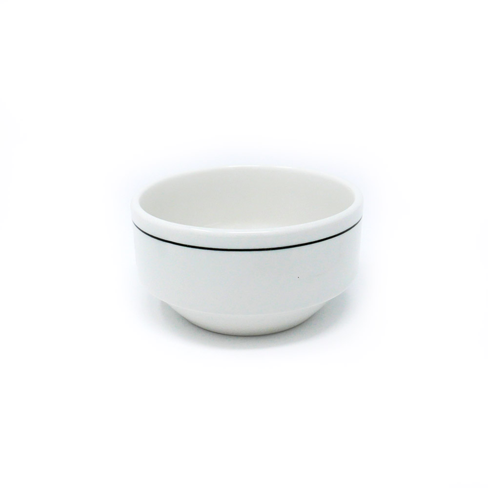 Bol à céréale Dudson Black Line Olten - Bol à fruit · 4 1/8 po · 36/caisse