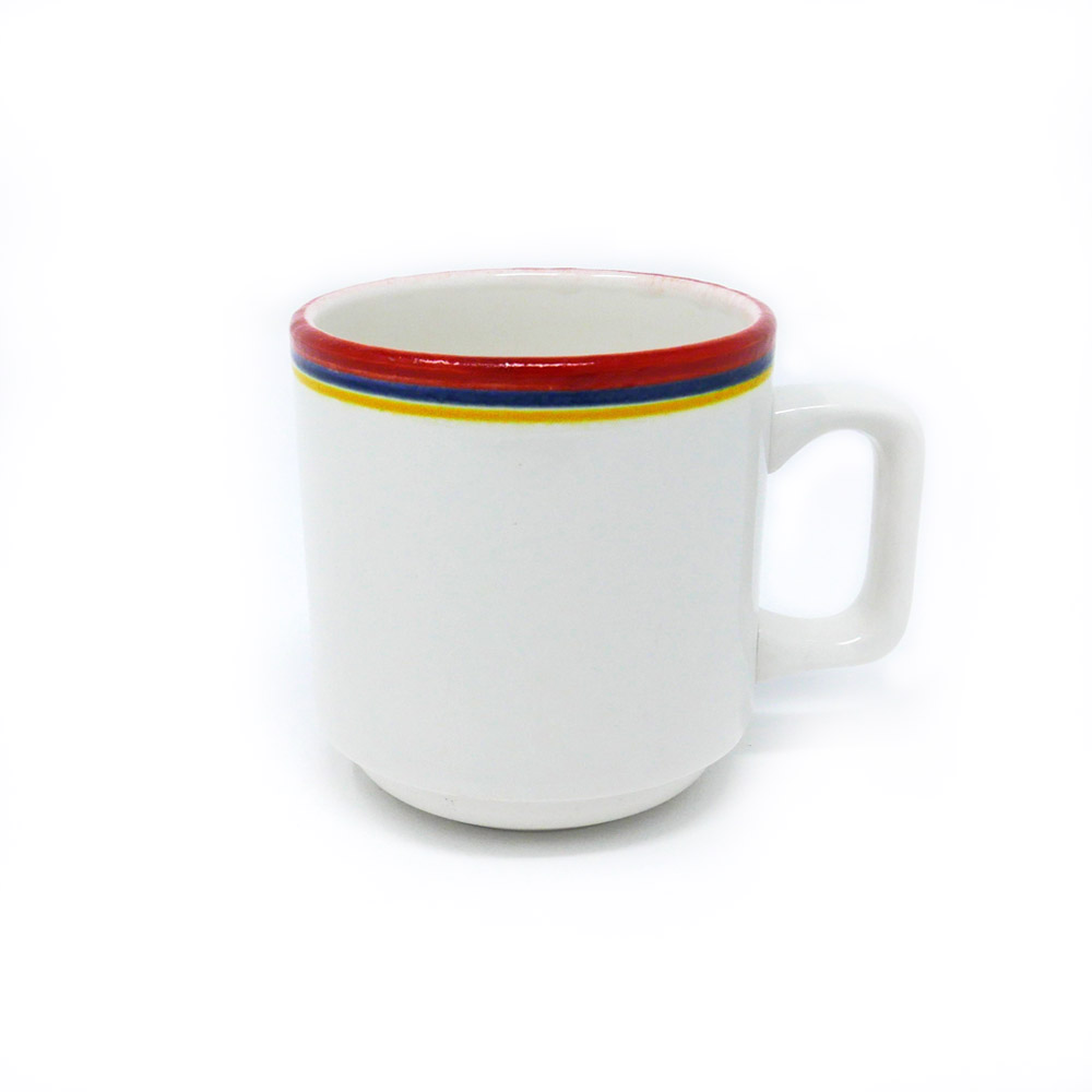 Mug Tasse / Mug / Soucoupe Dudson Calyso RED - 9 1/2 oz · 36/caisse