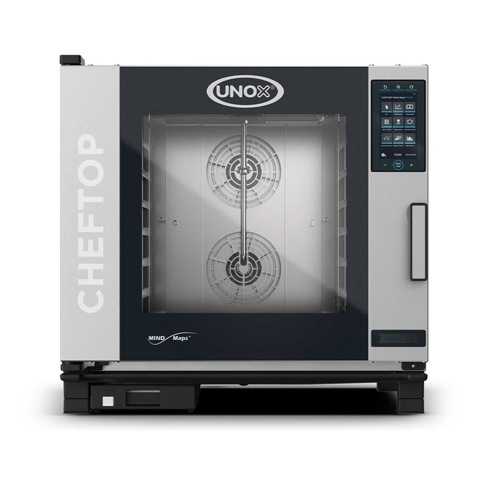 Four mixte professionnel de comptoir électrique UNOX CHEFTOP MIND.Maps™ COUNTERTOP PLUS