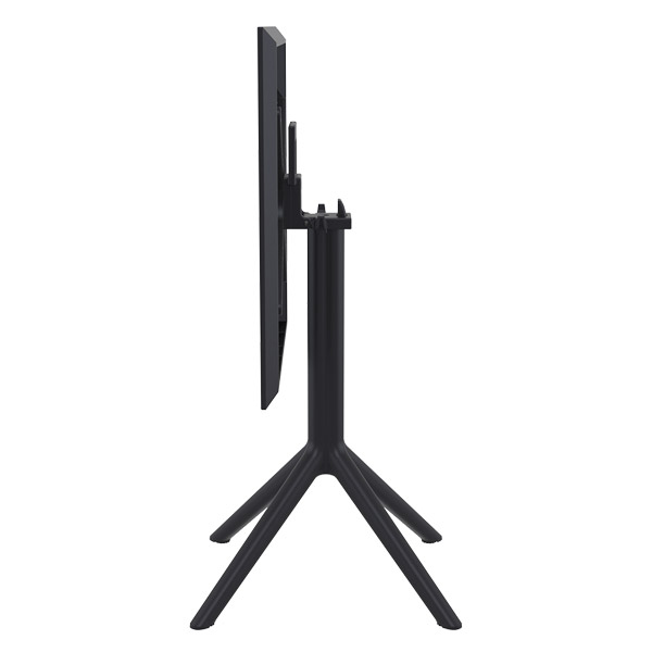 Table pliante Sky 60 par Siesta - Noir - Résine durable et résistante aux intempéries — image 2