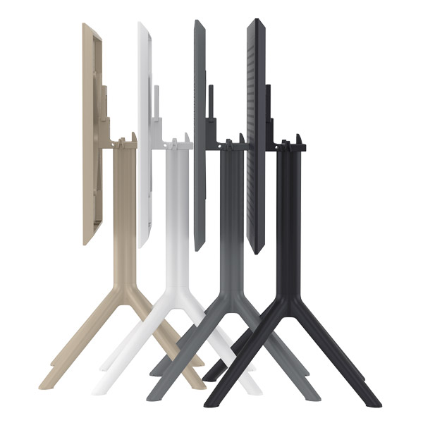 Table pliante Sky 60 par Siesta - Noir - Résine durable et résistante aux intempéries — image 3