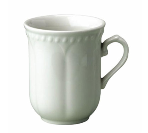 Mug Tasse / Mug / Soucoupe Churchill WBM501 - Buckingham · 9.9 oz · 3 3/16 po de dia. x 3 1/8 po H · Blanc
