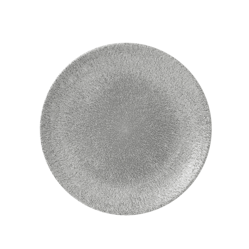 Assiette plate Churchill RKGJEV101 - Studio Prints Raku · 10 1/4 po · Gris jaspe