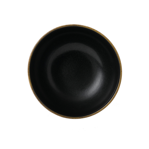 CHURCHILL RBBRDPBW1 Bol - Nourish - 26 oz - 6 po dia. x 2 3/4 po H - Brun Sienne / Noir Tokyo