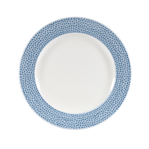 Assiette plate Churchill OCISIF581 - Isla Spinwash · 10 7/8 po · Bleu Océan