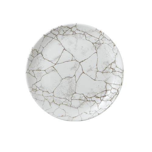 Assiette plate Churchill KTAGEV101 - Studio Prints Kintsugi · 10 1/4 po · Gris agate