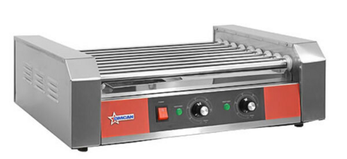 9 rollers Articles divers Omcan Hot Dog Roller Machine 44692 - 1.17 kW