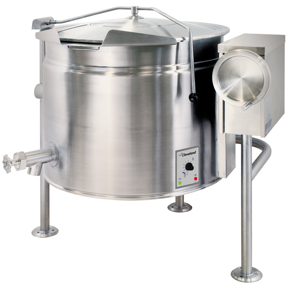 Marmite vapeur électrique 60 gallons basculante Cleveland KEL-60TSH