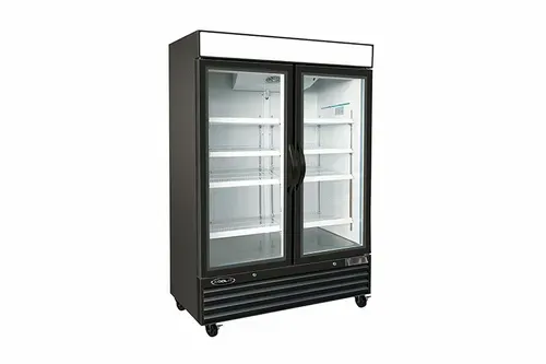 Congelateur vitrine a 2 portes vitrees Kool-It KGF-48