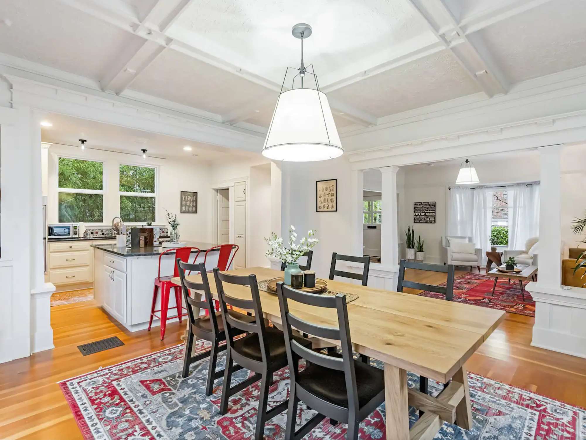 open floor plan making collaboration easy