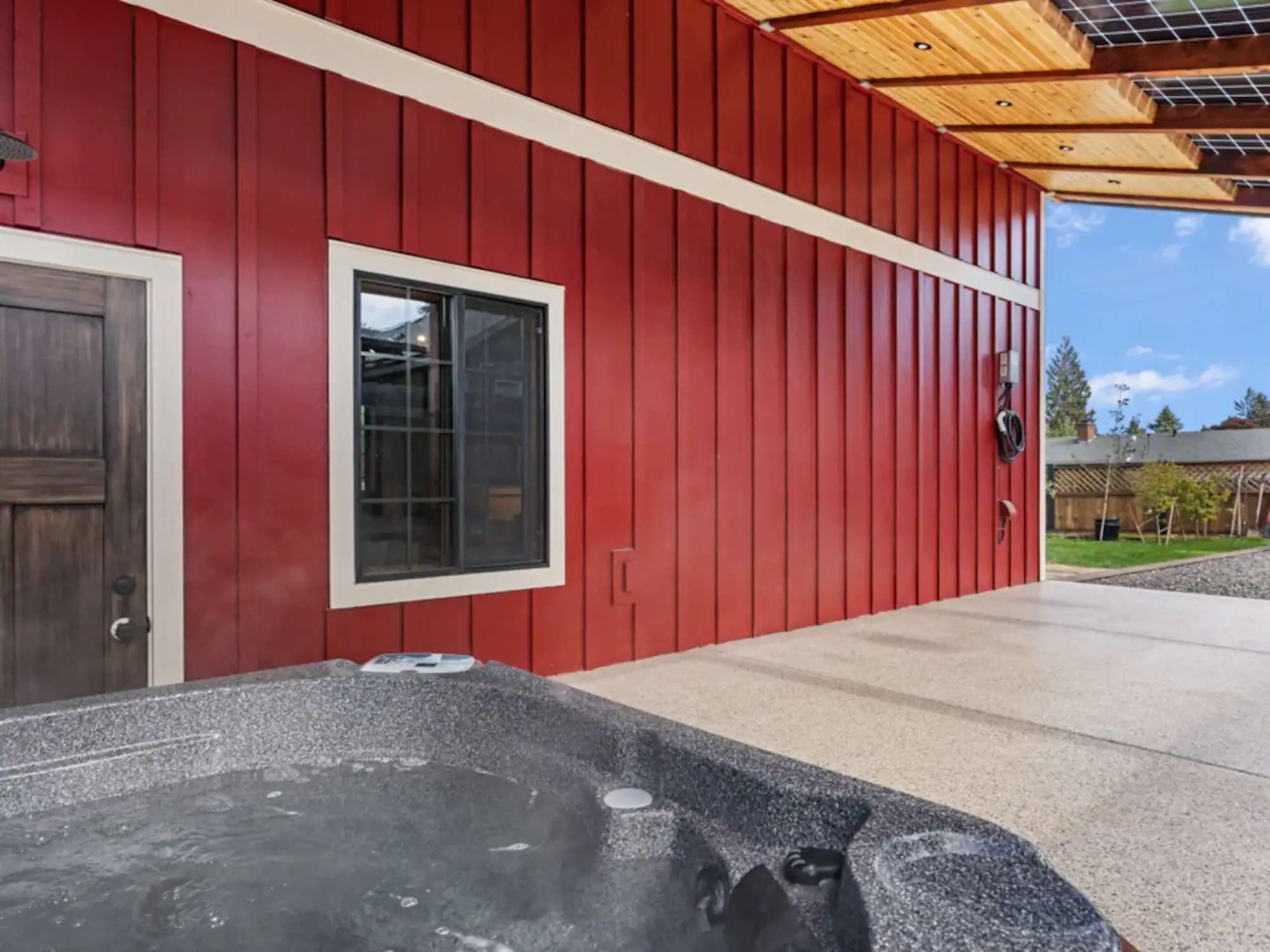 hot tub!