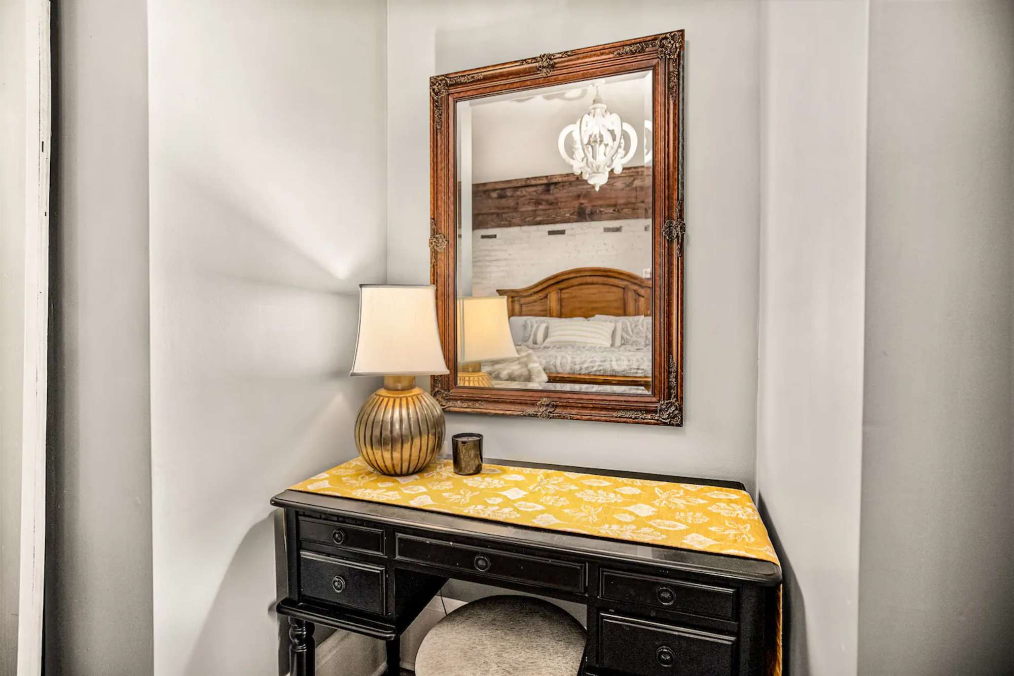 private desk for solo work