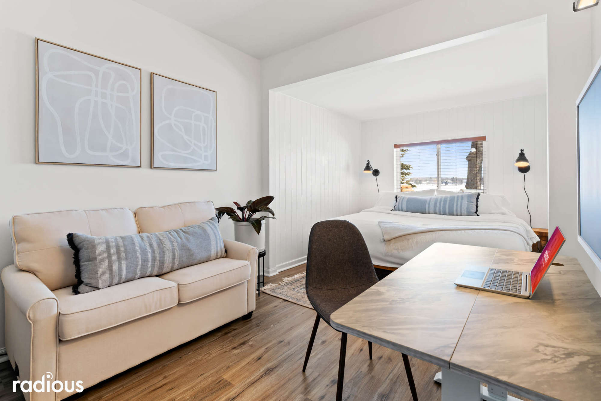 Take a call in a private room. 