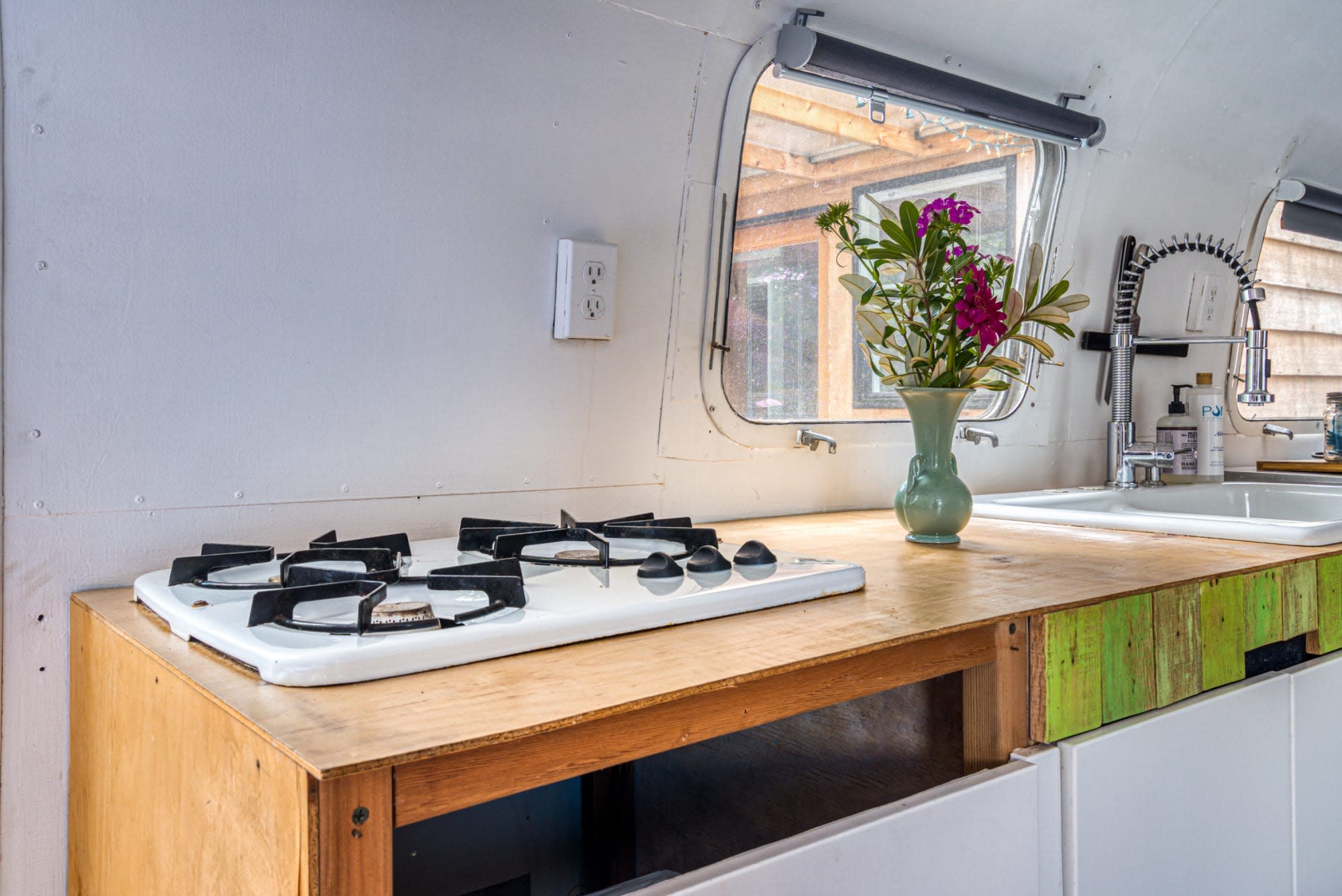 Airstream kitchenette