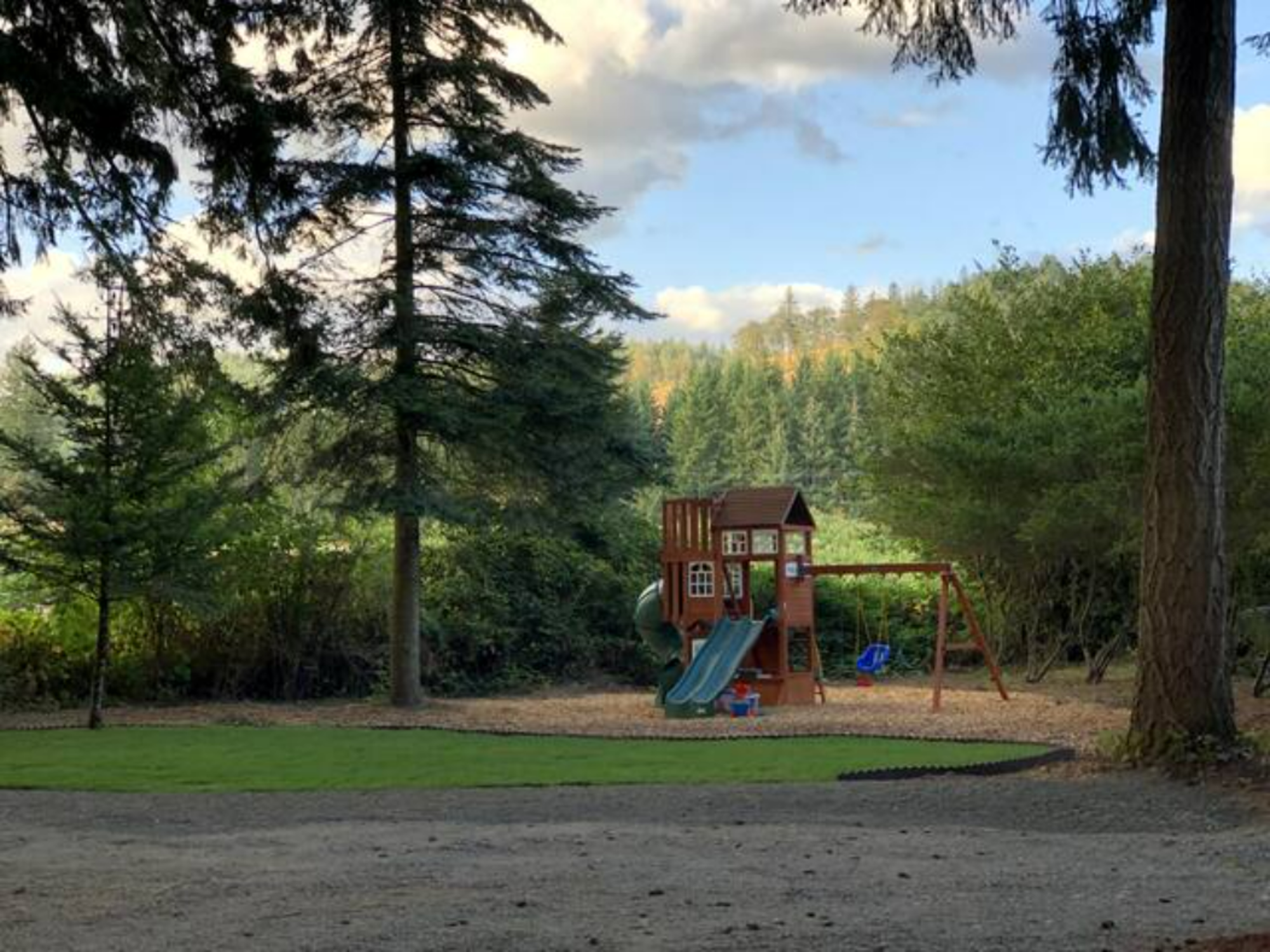 Playground off guest house