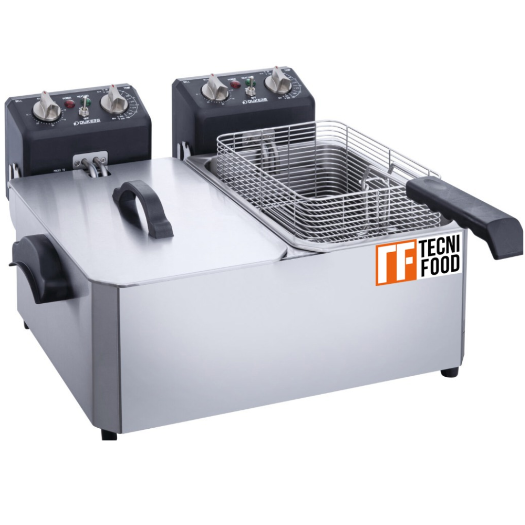 Freidora eléctrica de hasta 12 litros