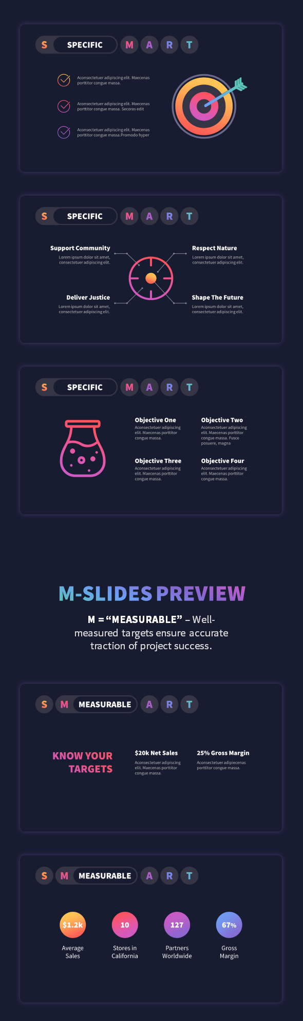 S.M.A.R.T. Goals - Project Management PowerPoint Template - 24