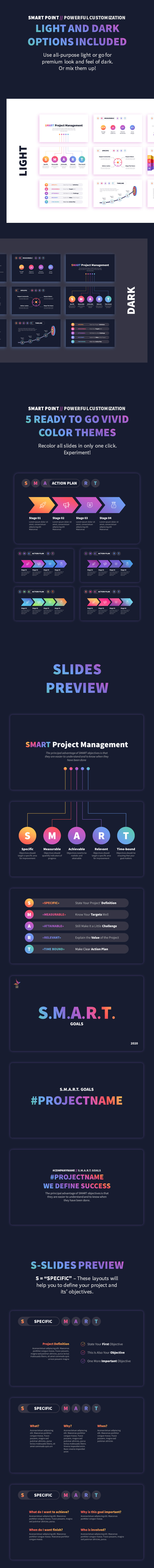 S.M.A.R.T. Goals - Project Management PowerPoint Template - 23