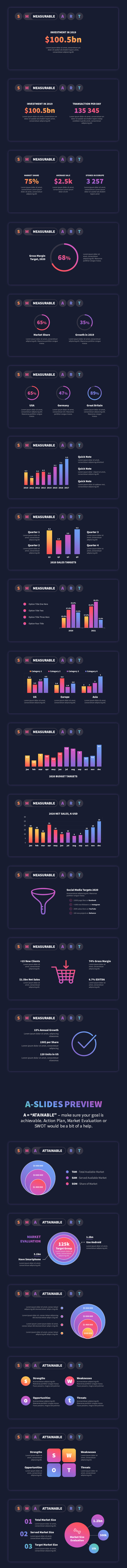 S.M.A.R.T. Goals - Project Management PowerPoint Template - 25