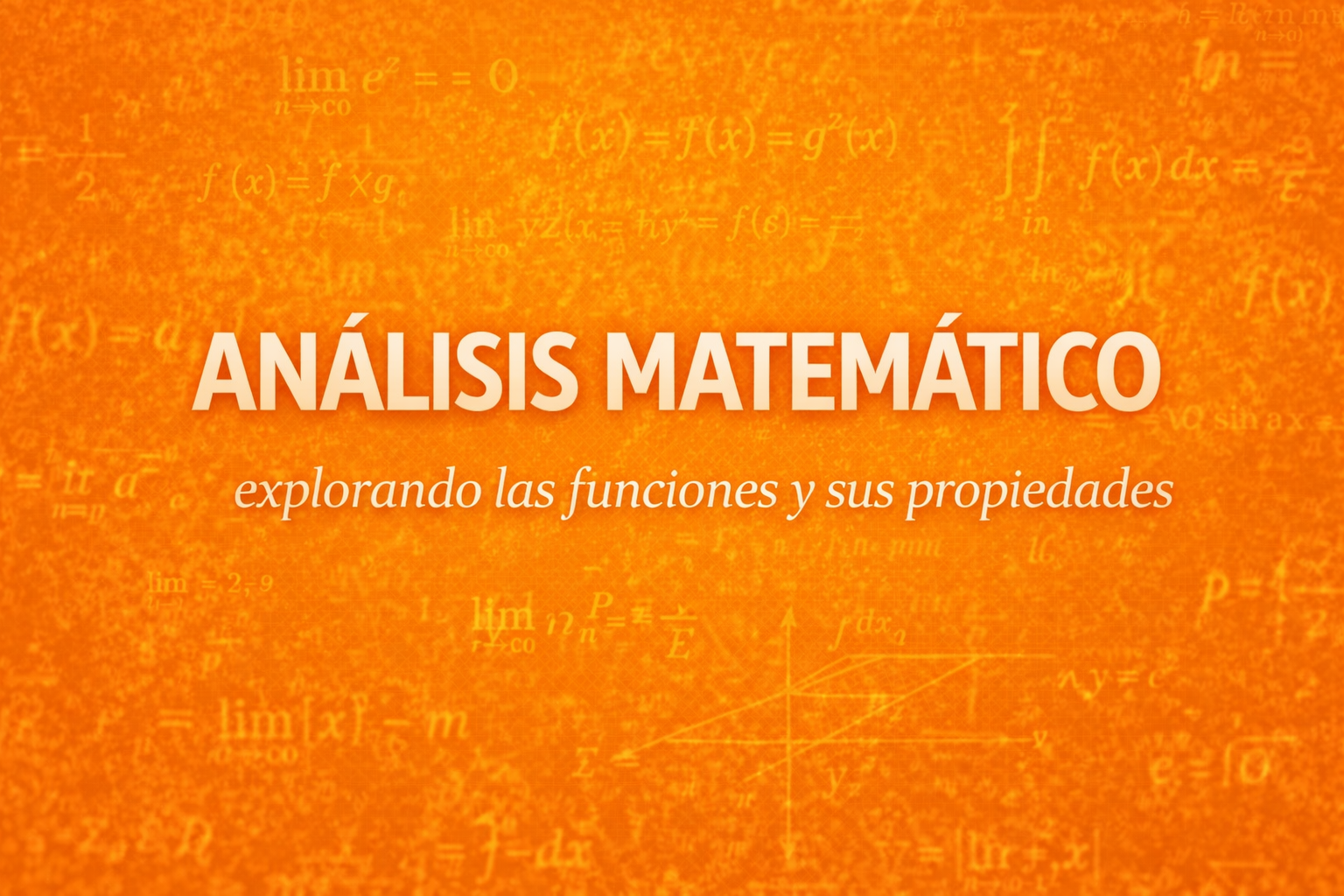 ANÁLISIS MATEMÁTICO