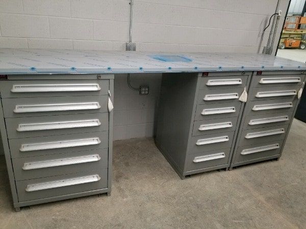 We provide storage solutions for parts departments of any size.