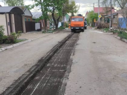 Продолжается капитальный ремонт улицы Таманской