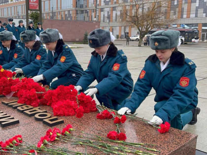 Евгений Наумов поздравил Пост № 1 с 45-летием