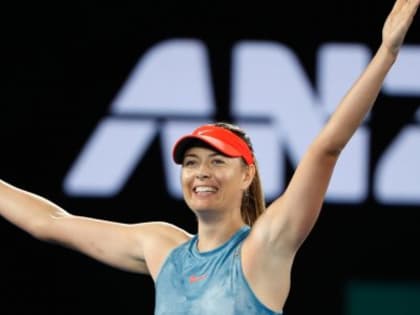Теннисистка Шарапова вышла во 2-ой круг турнира на Мальорке